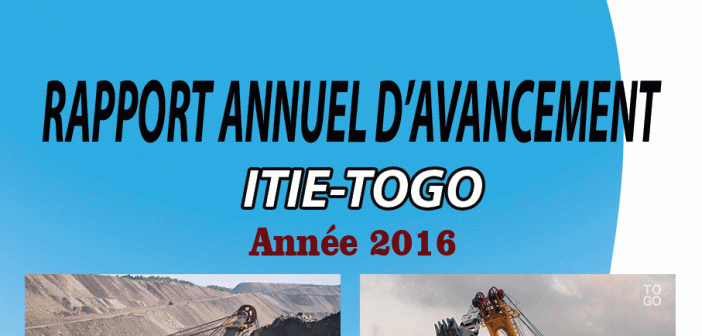 Rapport d’avancement