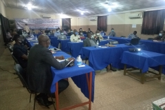 Dissémination du Rapport ITIE Togo 2017 à Tsévié à l'endroit des membres du Comité de pilotage, 01 décembre 2020